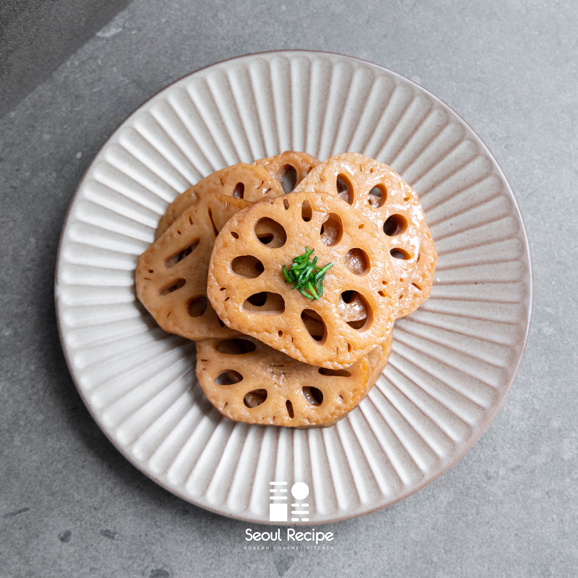 [Seoul Recipe] Lotus Roots 연근 조림 (150g)
