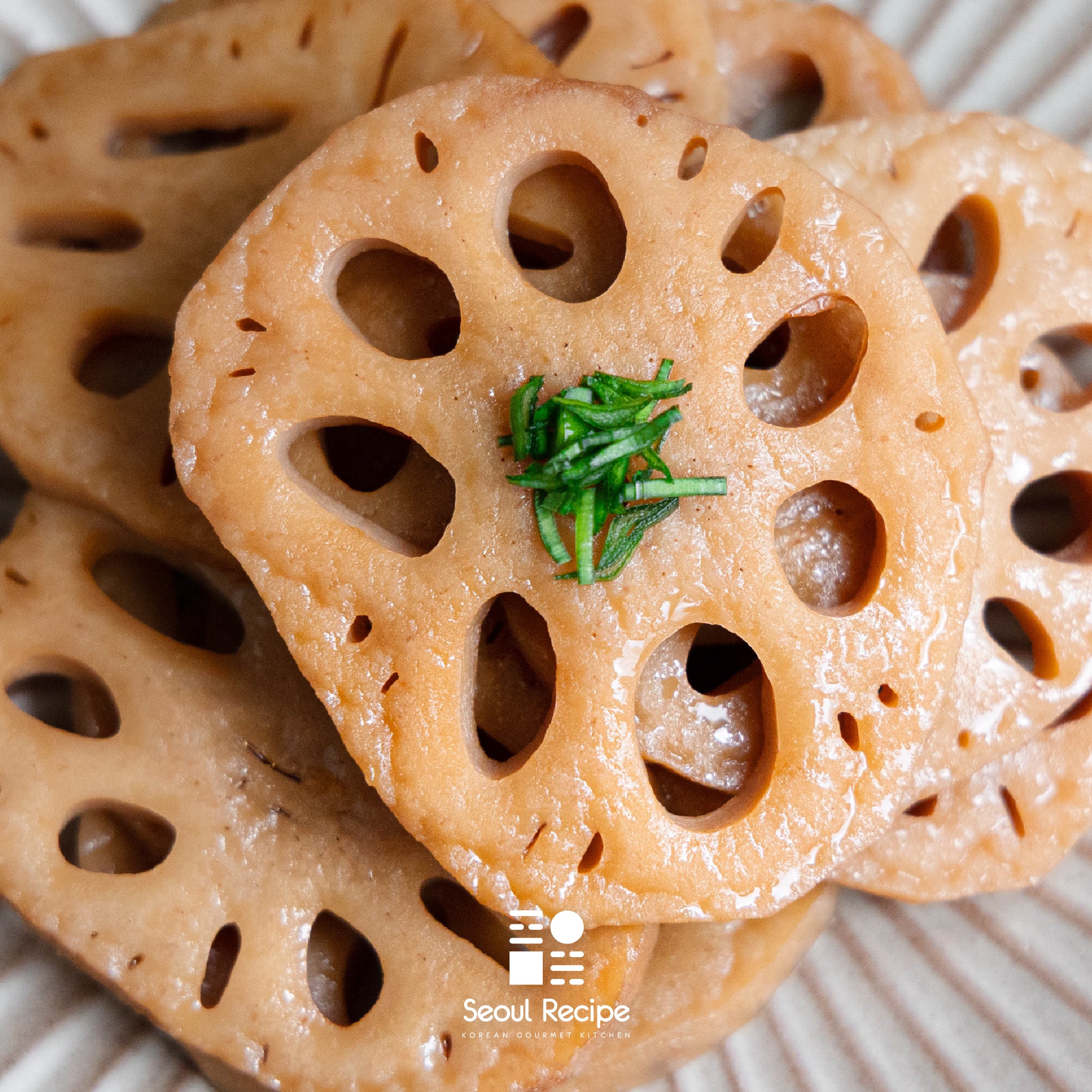 [Seoul Recipe] Lotus Roots 연근 조림 (150g)