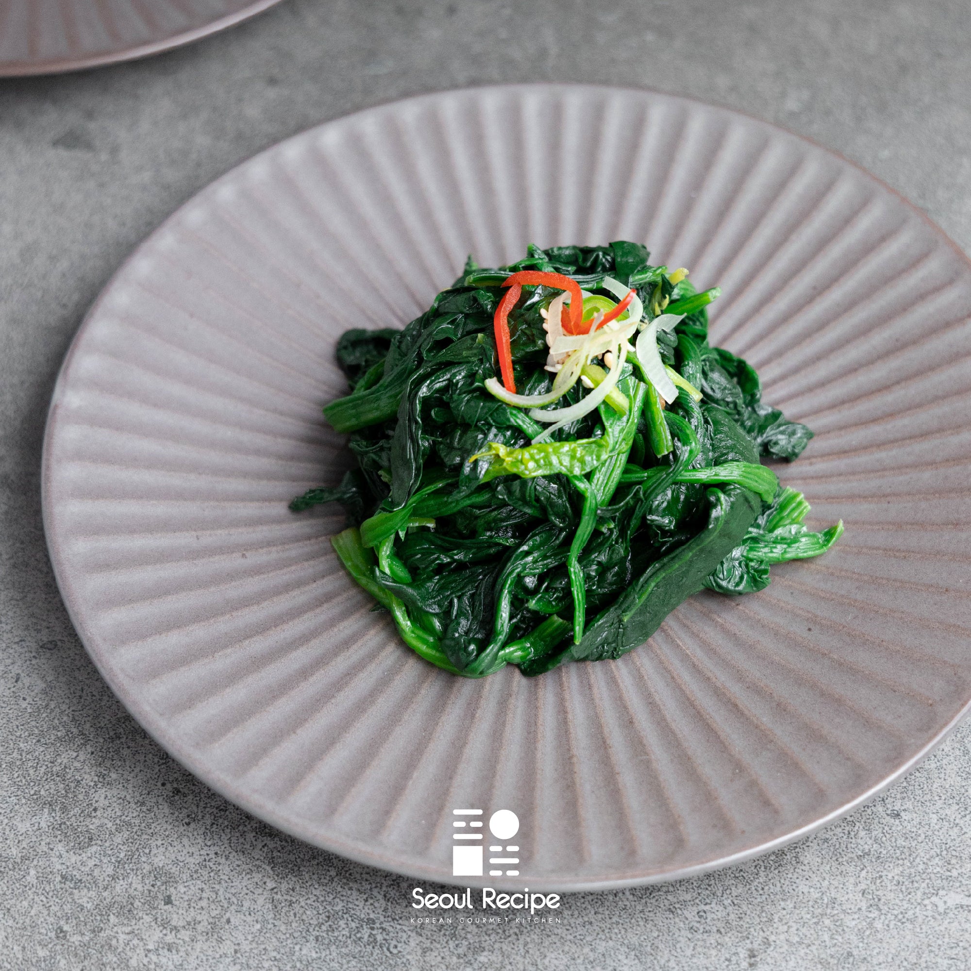 [Seoul Recipe] Braised Spinach 시금치 나물 (150g)
