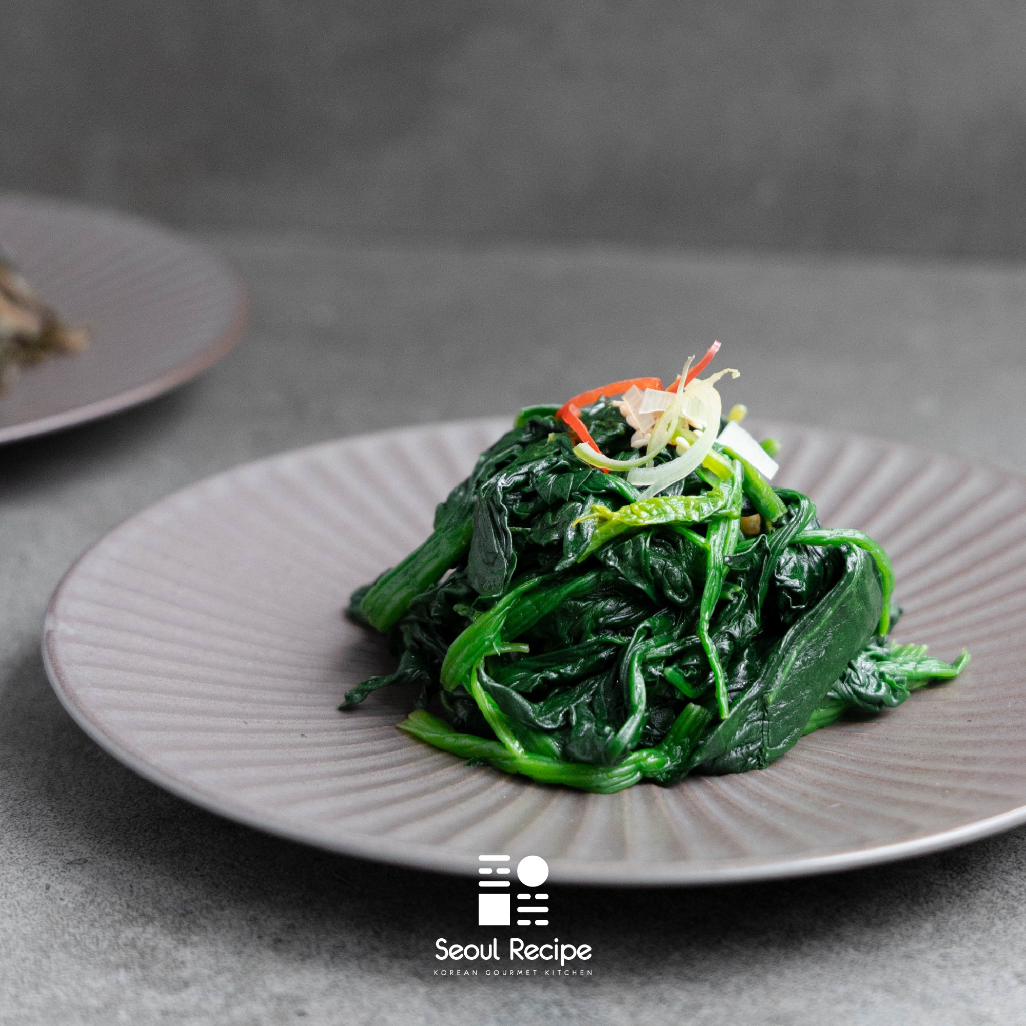 [Seoul Recipe] Braised Spinach 시금치 나물 (150g)