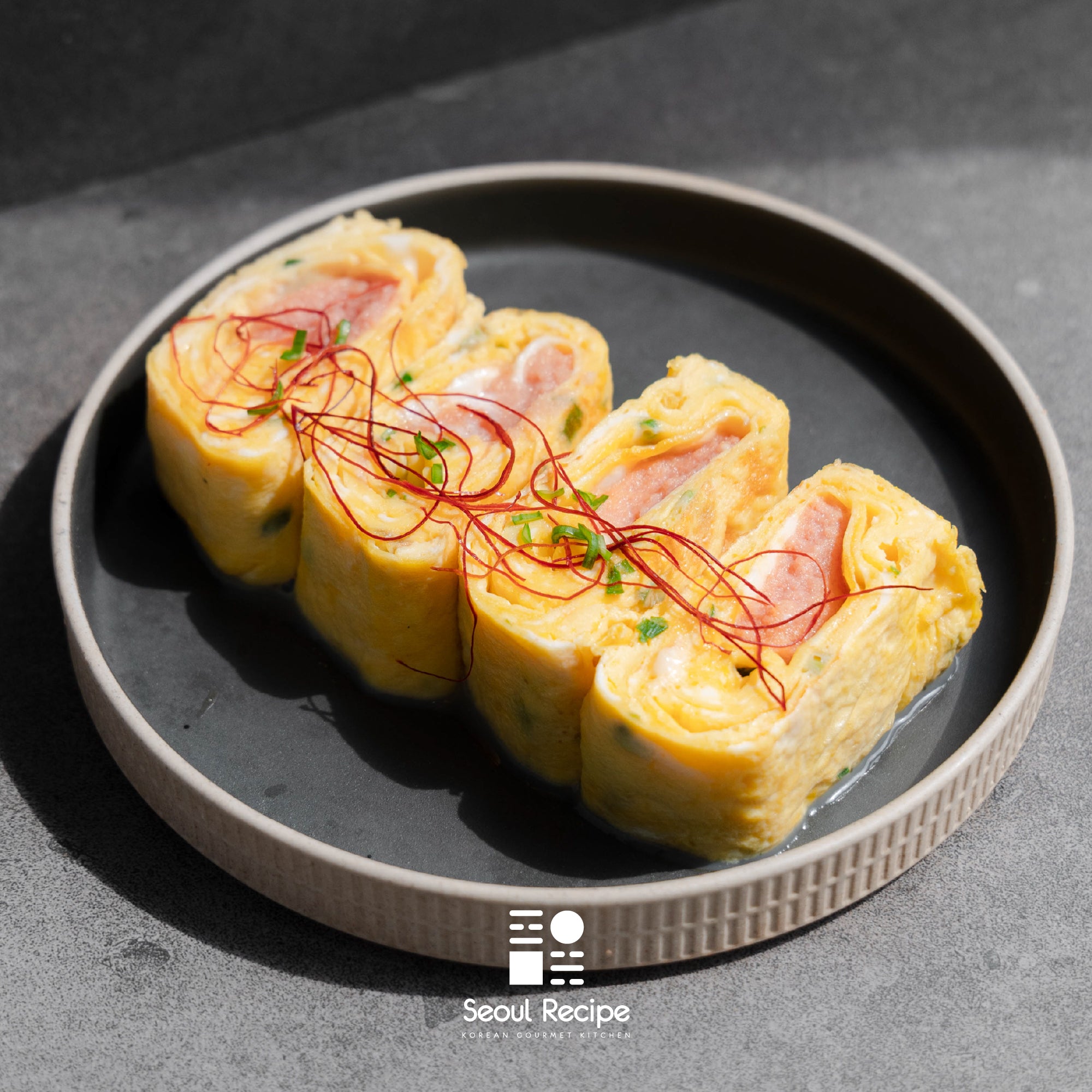 [Seoul Recipe] Premium Egg Roll With Pollack Roe 명란 계란말이 (200g, 4 pcs)