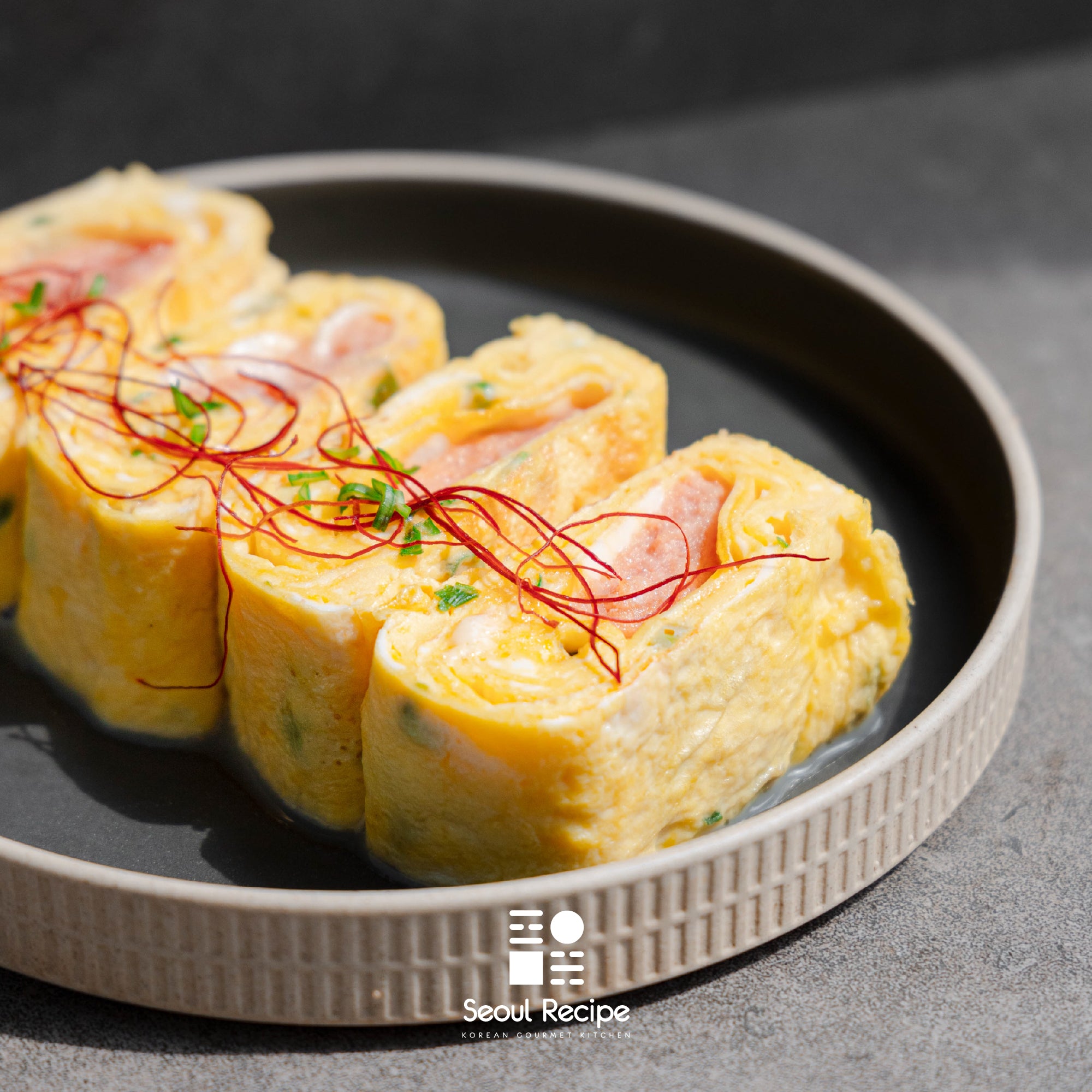 [Seoul Recipe] Premium Egg Roll With Pollack Roe 명란 계란말이 (200g, 4 pcs)