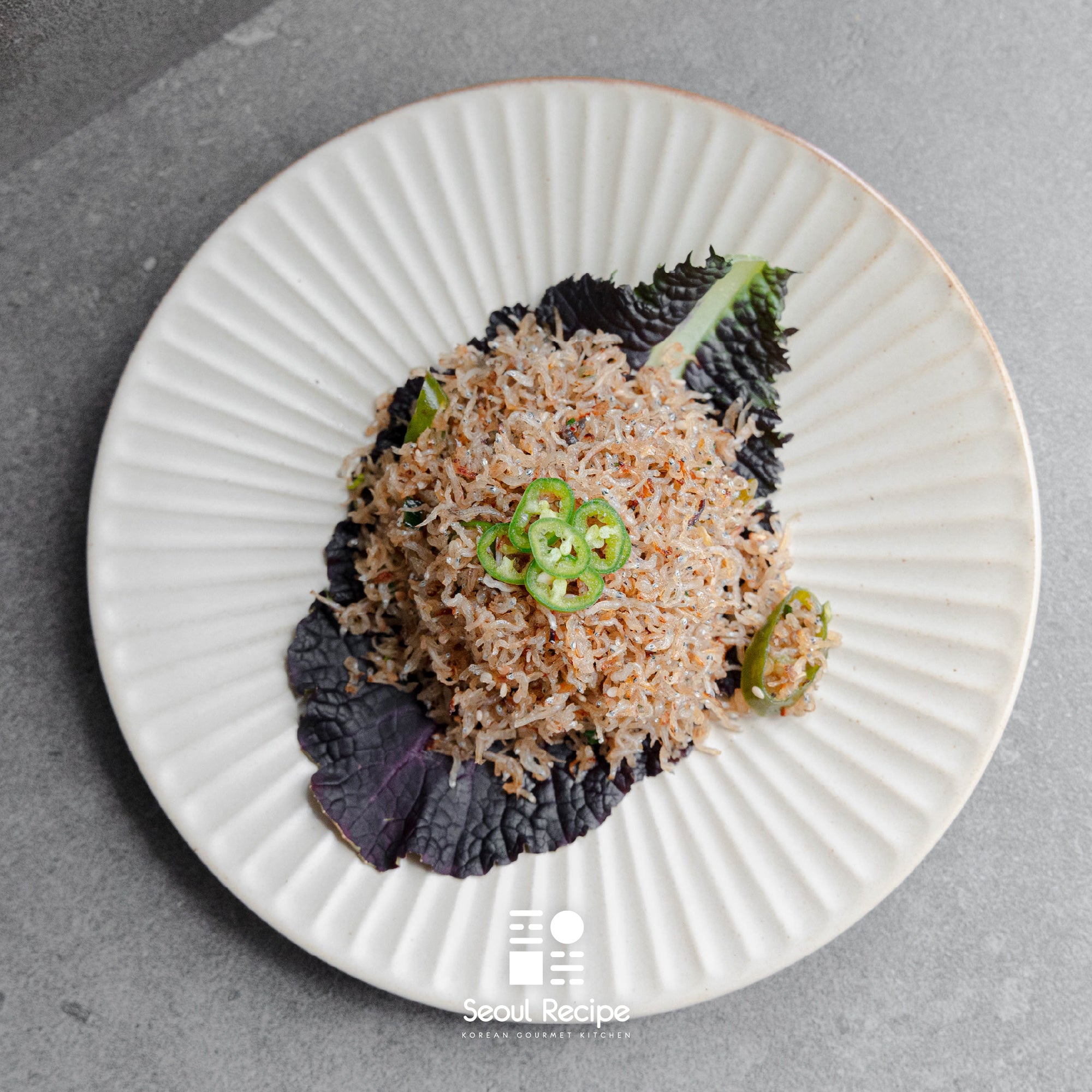 [Seoul Recipe] Premium Fried Anchovy Side Dish 남해 지리 멸치 풋고추 볶음 (80g)