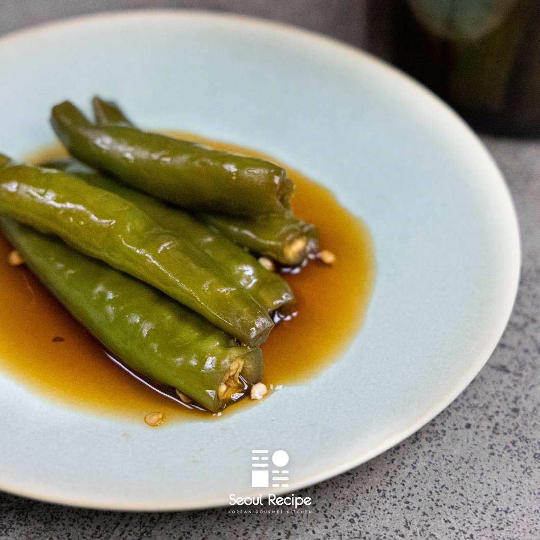 [Seoul Recipe] Pickled Korean Chilli 한국 고추 장아찌 (150g)