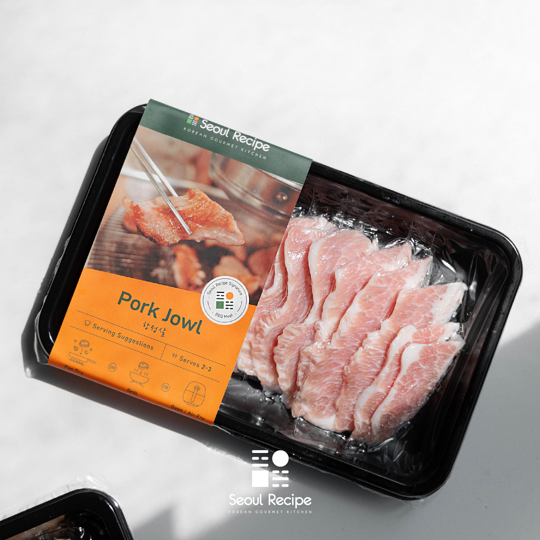 [Seoul Recipe] Handcut Pork Jowl (Frozen) 항정살 (냉동) (200g)