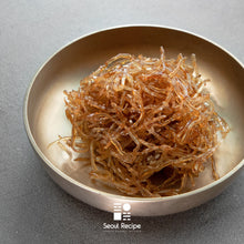 Load image into Gallery viewer, [Seoul Recipe] Sliced Filefish Side Dish  쥐포채 무침 (80g)
