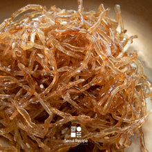 Load image into Gallery viewer, [Seoul Recipe] Sliced Filefish Side Dish  쥐포채 무침 (80g)

