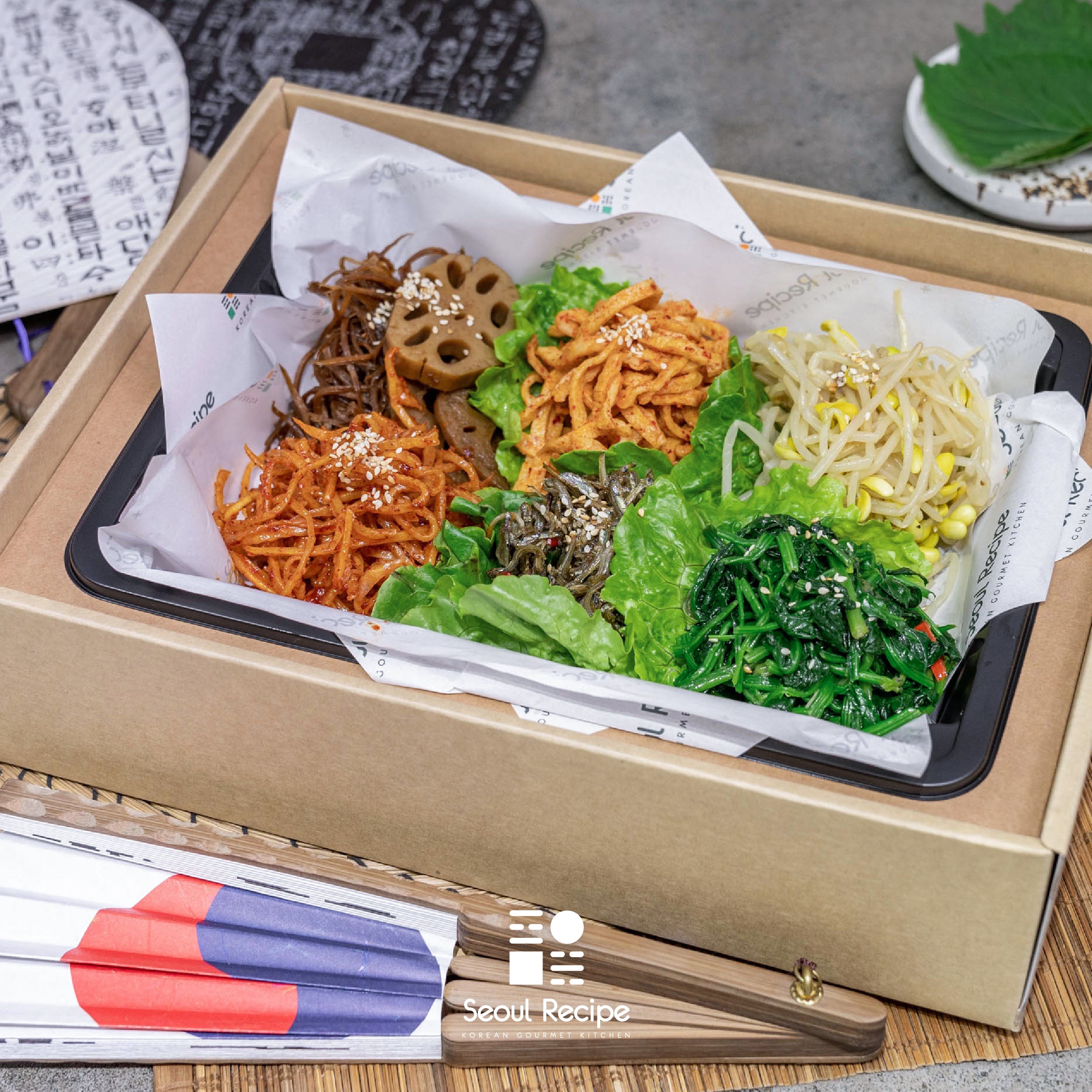 [Seoul Recipe] Premium Side Dish Set (6 kinds) 반찬세트 (6종류)