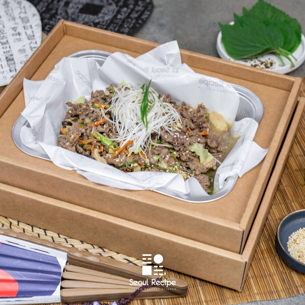 [Seoul Recipe] Bulgogi Beef (Cooked) 불고기 (600g / 1.2kg)