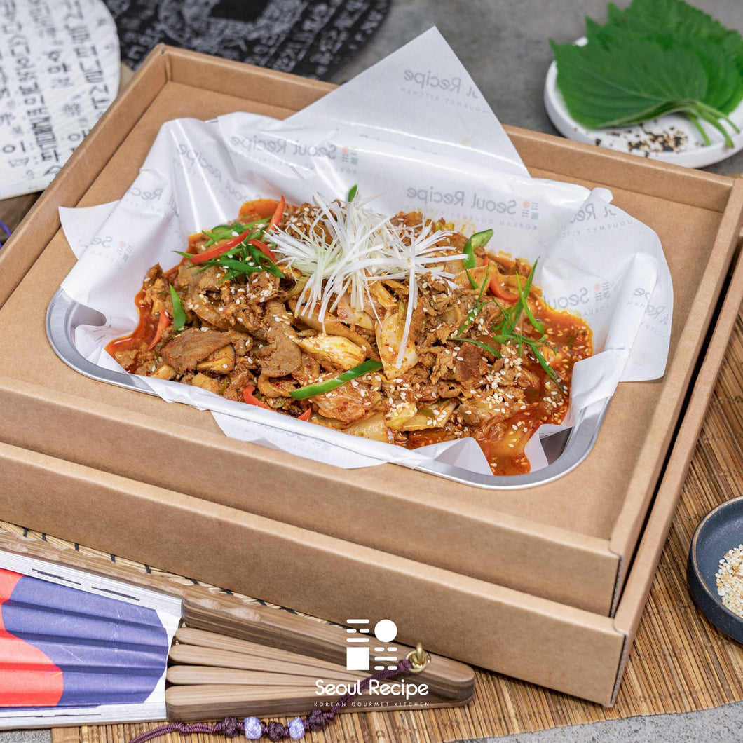 [Seoul Recipe] Kimchi Spicy Pork 김치 제육볶음 (800g / 1.2kg)