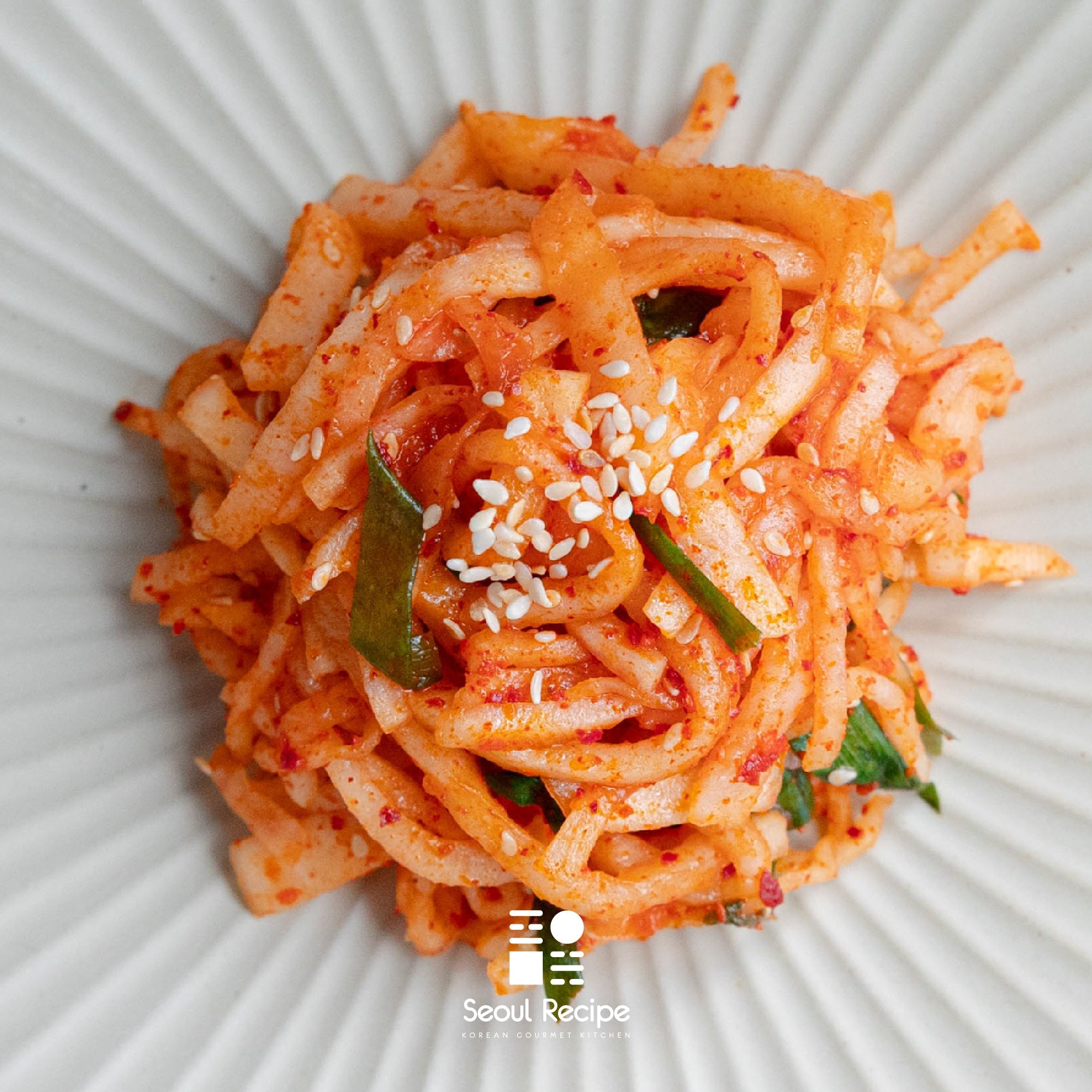 [Seoul Recipe] Korean Radish Salad 무생채 (300g)