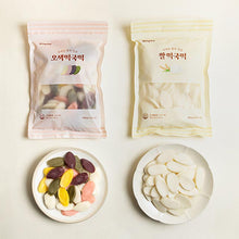 Load image into Gallery viewer, Rice Cake for Soup (2 Kinds) (Frozen) 쌀 떡국 떡 (2종) (냉동) (500g)
